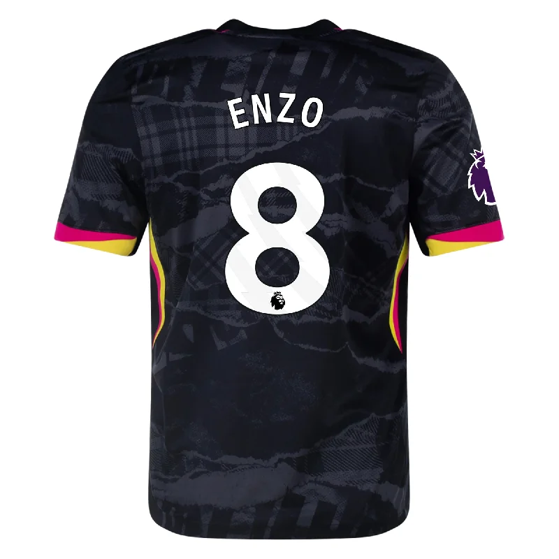 Men's Custom - Printed Baseball Jerseys with Player Names and Numbers for Personalized StyleNike Chelsea Enzo Fernandez Third Jersey w/ EPL Patch 24/25 (Anthracite/Pink Prime) Men's Custom - Printed Baseball Jerseys with Player Names and Numbers for Personalized StyleNike Chelsea Enzo Fernandez Third Jersey w/ EPL Patch 24/25 (Anthracite/Pink Prime)