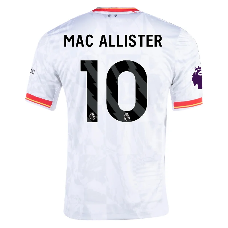 Men's Limited - Edition Cricket Jerseys Commemorating Historic Matches for Die - Hard Cricket LoversNike Liverpool Alexis Mac Allister Third Jersey w/ EPL Patch 24/25 (White/Pure Platinum) Men's Limited - Edition Cricket Jerseys Commemorating Historic Matches for Die - Hard Cricket LoversNike Liverpool Alexis Mac Allister Third Jersey w/ EPL Patch 24/25 (White/Pure Platinum)
