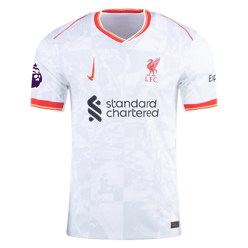Men's Sustainable Organic Cotton Rugby Jerseys for Eco - Conscious Sports EnthusiastsNike Liverpool Authentic Third Jersey w/ EPL Patch 24/25 (White/Pure Platinum) Men's Sustainable Organic Cotton Rugby Jerseys for Eco - Conscious Sports EnthusiastsNike Liverpool Authentic Third Jersey w/ EPL Patch 24/25 (White/Pure Platinum)