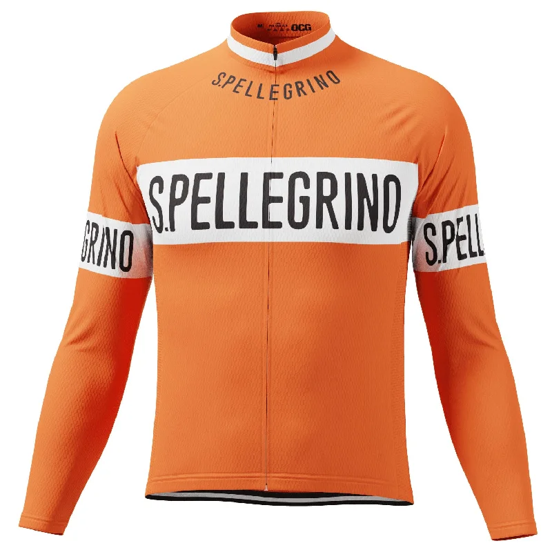 Men's Custom - Embroidered Volleyball Jerseys for Team Uniforms or Personalized GearMen's Retro 1976 San Pellegrino Long Sleeve Cycling Jersey Men's Custom - Embroidered Volleyball Jerseys for Team Uniforms or Personalized GearMen's Retro 1976 San Pellegrino Long Sleeve Cycling Jersey