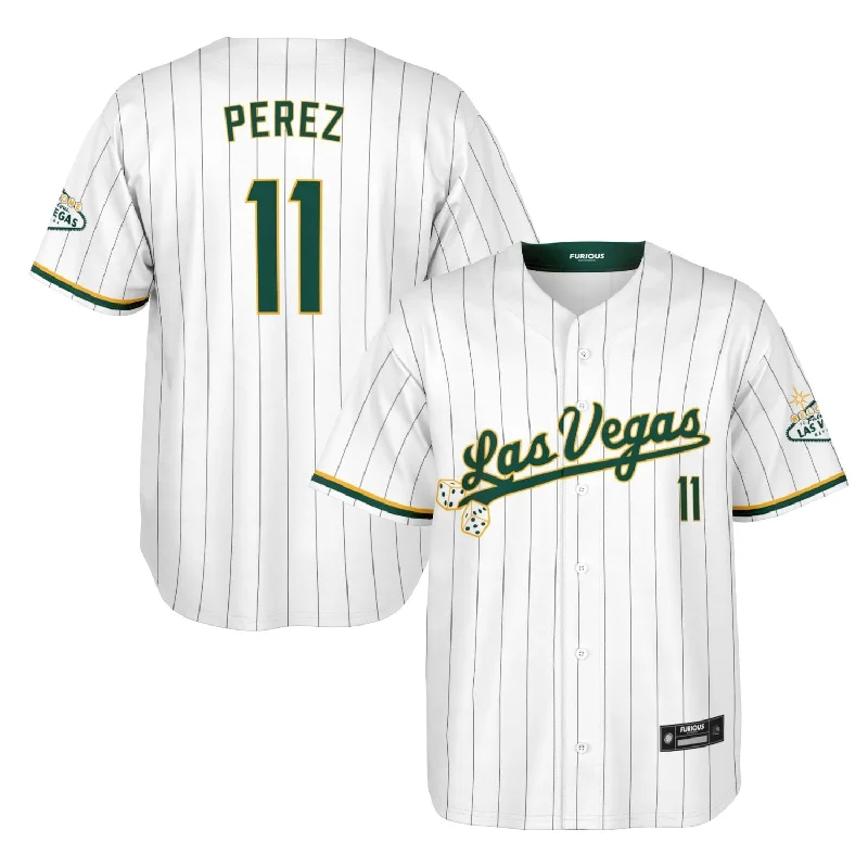 Men's Basketball Jerseys with Signature Player Logos for a Fan - Favorite LookPerez - Las Vegas Home Jersey Men's Basketball Jerseys with Signature Player Logos for a Fan - Favorite LookPerez - Las Vegas Home Jersey