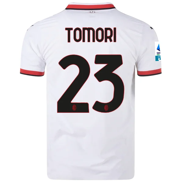 Men's Cycling Jerseys with Reflective Stripes for Safe and Stylish Rides at NightPuma AC Milan Authentic Fikayo Tomori Away Jersey w/ Series A Patch 24/25 (Puma White) Men's Cycling Jerseys with Reflective Stripes for Safe and Stylish Rides at NightPuma AC Milan Authentic Fikayo Tomori Away Jersey w/ Series A Patch 24/25 (Puma White)