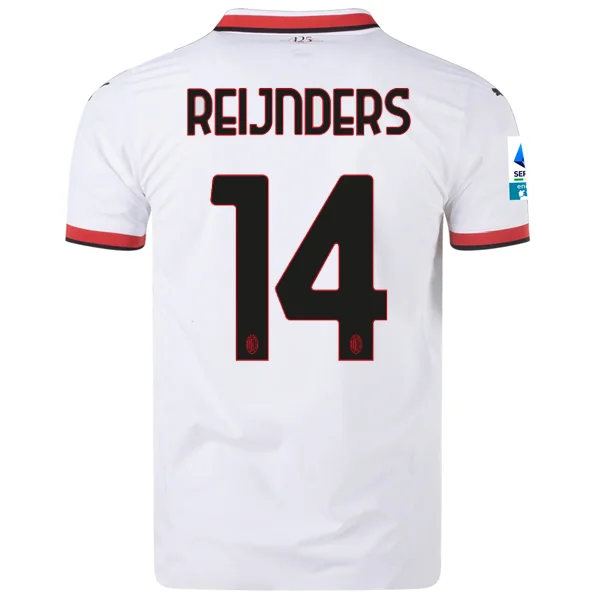 Men's Basketball Jerseys in Sleeveless Design for Enhanced Mobility on the CourtPuma AC Milan Authentic Tijjani Reijnders Away Jersey w/ Series A Patch 24/25 (Puma White)