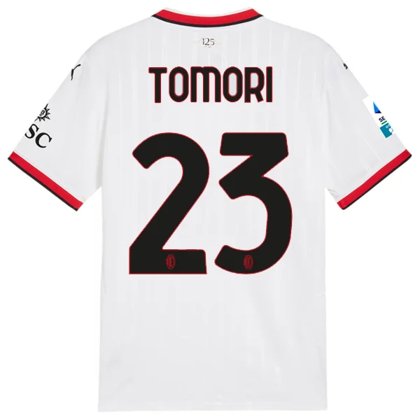 Men's Vintage American Football Jerseys of Legendary Teams for Collectors and FansPuma AC Milan Fikayo Tomori Away Jersey w/ Serie A Patch 24/25 (Puma White) Men's Vintage American Football Jerseys of Legendary Teams for Collectors and FansPuma AC Milan Fikayo Tomori Away Jersey w/ Serie A Patch 24/25 (Puma White)