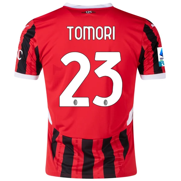 Men's NBA Authentic Team Jerseys in Official Team Colors for True Basketball FansPuma AC Milan Fikayo Tomori Home Jersey w/ Serie A Patch 24/25 (Puma Red/Puma Black) Men's NBA Authentic Team Jerseys in Official Team Colors for True Basketball FansPuma AC Milan Fikayo Tomori Home Jersey w/ Serie A Patch 24/25 (Puma Red/Puma Black)