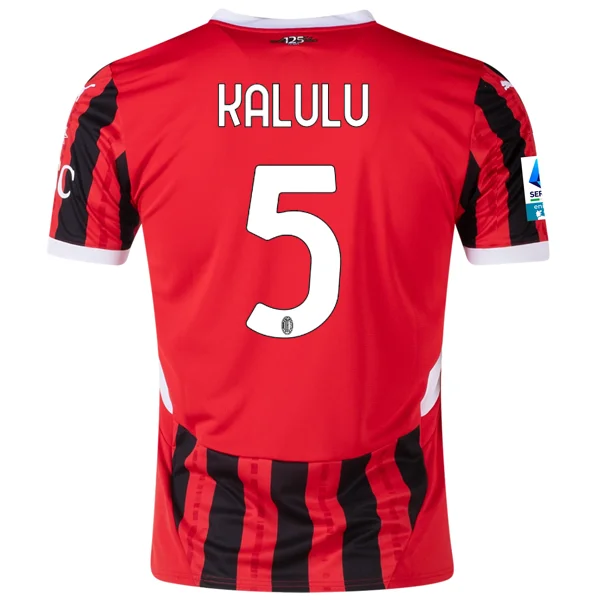 Men's Vintage American Football Jerseys of Legendary Teams for Collectors and FansPuma AC Milan Pierre Kalulu Home Jersey w/ Serie A Patch 24/25 (Puma Red/Puma Black) Men's Vintage American Football Jerseys of Legendary Teams for Collectors and FansPuma AC Milan Pierre Kalulu Home Jersey w/ Serie A Patch 24/25 (Puma Red/Puma Black)