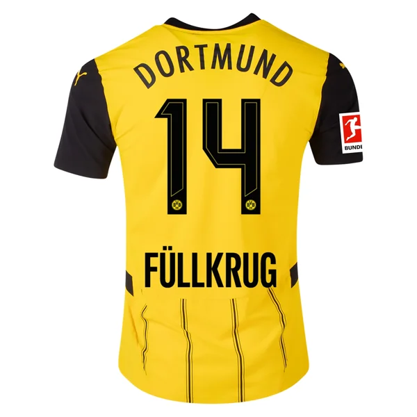 Men's Custom - Printed Baseball Jerseys with Player Names and Numbers for Personalized StylePuma Borussia Dortmund Authentic Niclas Füllkrug Home Jersey w/ Bundesliga Patch 24/25 (Faster Yellow/Puma Black) Men's Custom - Printed Baseball Jerseys with Player Names and Numbers for Personalized StylePuma Borussia Dortmund Authentic Niclas Füllkrug Home Jersey w/ Bundesliga Patch 24/25 (Faster Yellow/Puma Black)