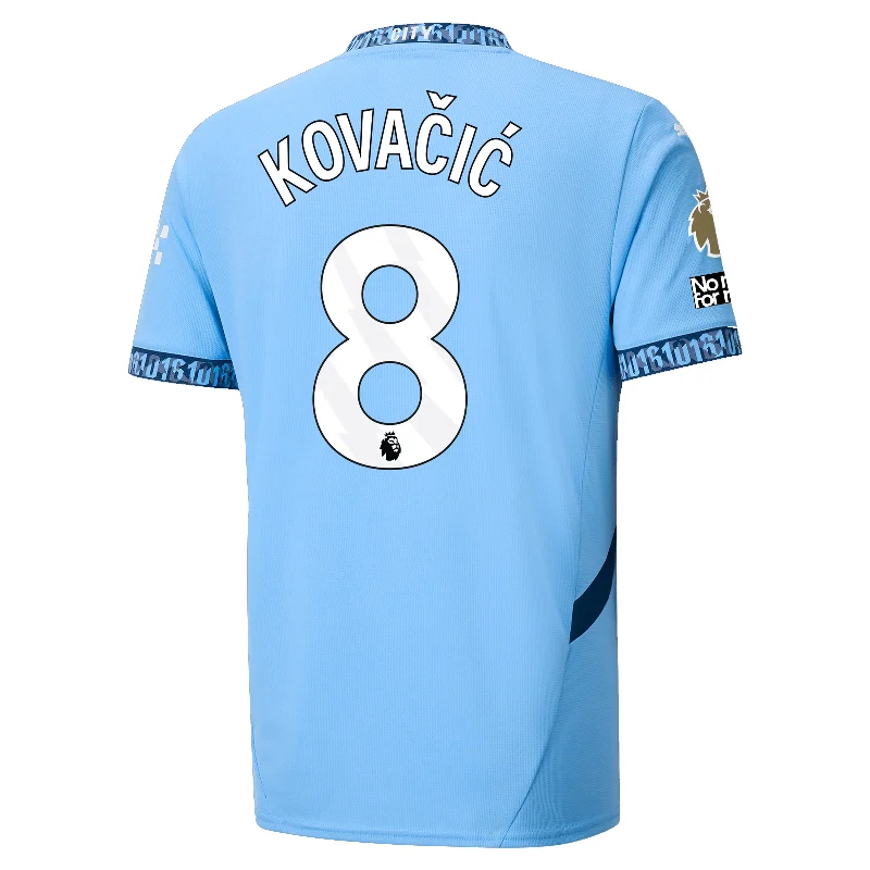Men's Vintage American Football Jerseys of Legendary Teams for Collectors and FansPuma Manchester City Mateo Kovačić Authentic Home Jersey w/ EPL + No Room For Racism Patch 24/25 (Team Light Blue/Marine Blue) Men's Vintage American Football Jerseys of Legendary Teams for Collectors and FansPuma Manchester City Mateo Kovačić Authentic Home Jersey w/ EPL + No Room For Racism Patch 24/25 (Team Light Blue/Marine Blue)
