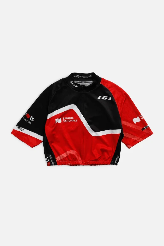 Men's Throwback Tennis Jerseys Inspired by Iconic Matches and PlayersRework Crop Cycling Jersey - M Men's Throwback Tennis Jerseys Inspired by Iconic Matches and PlayersRework Crop Cycling Jersey - M