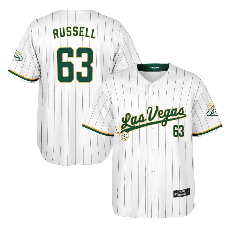 Men's Sustainable Organic Cotton Rugby Jerseys for Eco - Conscious Sports EnthusiastsRussell - Las Vegas Home Jersey Men's Sustainable Organic Cotton Rugby Jerseys for Eco - Conscious Sports EnthusiastsRussell - Las Vegas Home Jersey