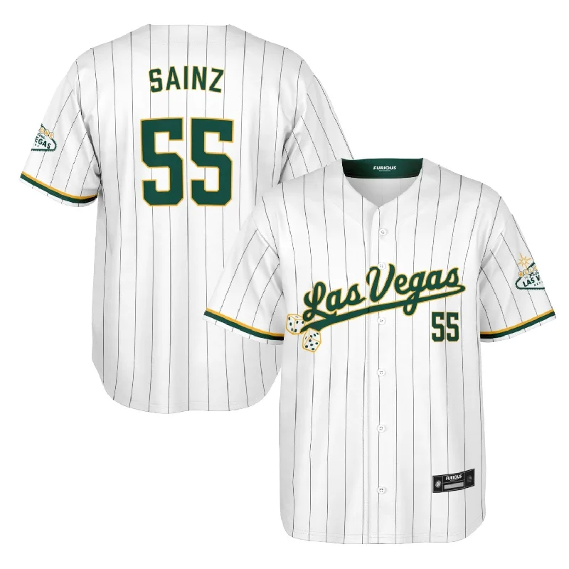 Men's Basketball Jerseys with Signature Player Logos for a Fan - Favorite LookSainz - Las Vegas Home Jersey Men's Basketball Jerseys with Signature Player Logos for a Fan - Favorite LookSainz - Las Vegas Home Jersey