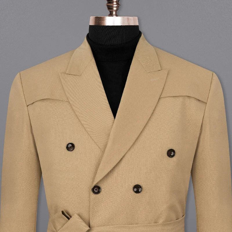 Men's Single - Breasted Cashmere Blazer in Camel for a Luxurious and Elegant Winter LookTan Designer Sports Blazer Men's Single - Breasted Cashmere Blazer in Camel for a Luxurious and Elegant Winter LookTan Designer Sports Blazer