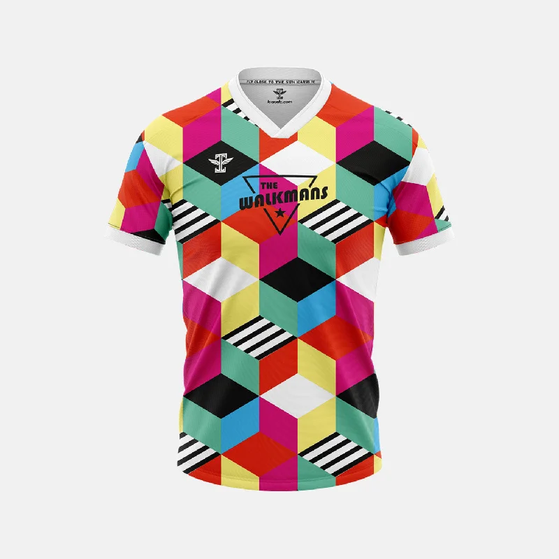 Men's Vintage American Football Jerseys of Legendary Teams for Collectors and FansThe Walkmans Multi-Colored Jersey Men's Vintage American Football Jerseys of Legendary Teams for Collectors and FansThe Walkmans Multi-Colored Jersey