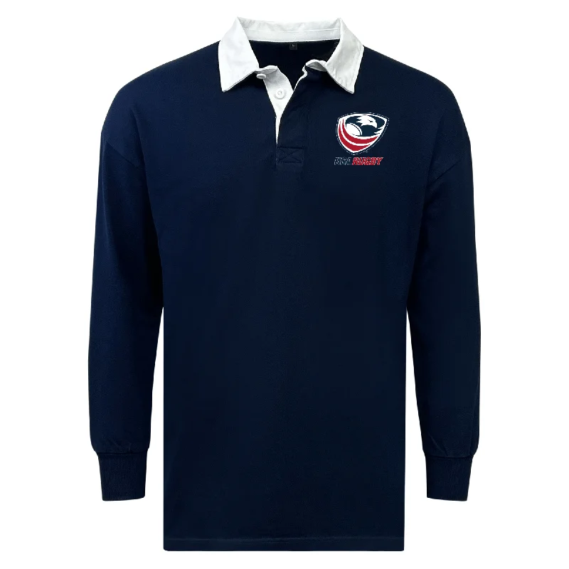 Men's Throwback Tennis Jerseys Inspired by Iconic Matches and PlayersUSA Rugby Est 1975 Solid Classic Jersey Men's Throwback Tennis Jerseys Inspired by Iconic Matches and PlayersUSA Rugby Est 1975 Solid Classic Jersey