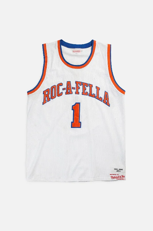 Men's Moisture - Wicking Golf Jerseys with UV Protection for Comfortable Rounds on the CourseVintage Roc-A-Fella Basketball Jersey - XL Men's Moisture - Wicking Golf Jerseys with UV Protection for Comfortable Rounds on the CourseVintage Roc-A-Fella Basketball Jersey - XL