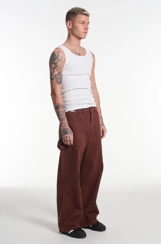Men's Jeans with a Frayed Hem for a Casual and Effortless StyleChiller Wide Leg Baggy Jean Men's Jeans with a Frayed Hem for a Casual and Effortless StyleChiller Wide Leg Baggy Jean