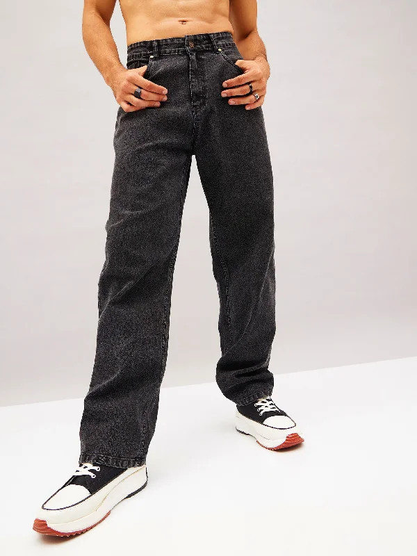 Men's Slim Fit Stretch Jeans in Dark Wash for a Modern and Comfortable LookMen Black Washed Basic Relax Fit Jeans Men's Slim Fit Stretch Jeans in Dark Wash for a Modern and Comfortable LookMen Black Washed Basic Relax Fit Jeans