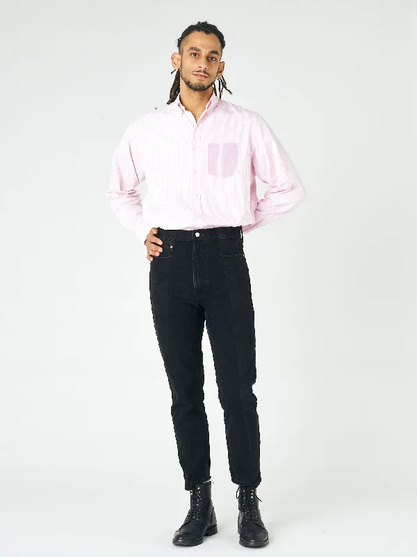 Men's Stretch Jeans with a Moisture - Wicking Lining for Active LifestylesMens Black Match Straight Leg Jean Men's Stretch Jeans with a Moisture - Wicking Lining for Active LifestylesMens Black Match Straight Leg Jean