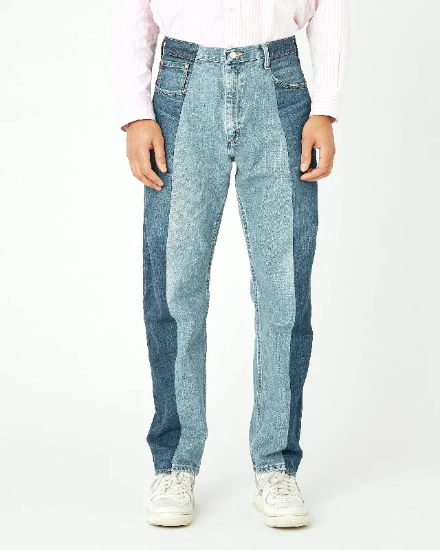 Men's High - Waisted Jeans in a Medium Wash for a Vintage - Style RevivalMen's Garcon Jean Dark Mid Blue Men's High - Waisted Jeans in a Medium Wash for a Vintage - Style RevivalMen's Garcon Jean Dark Mid Blue