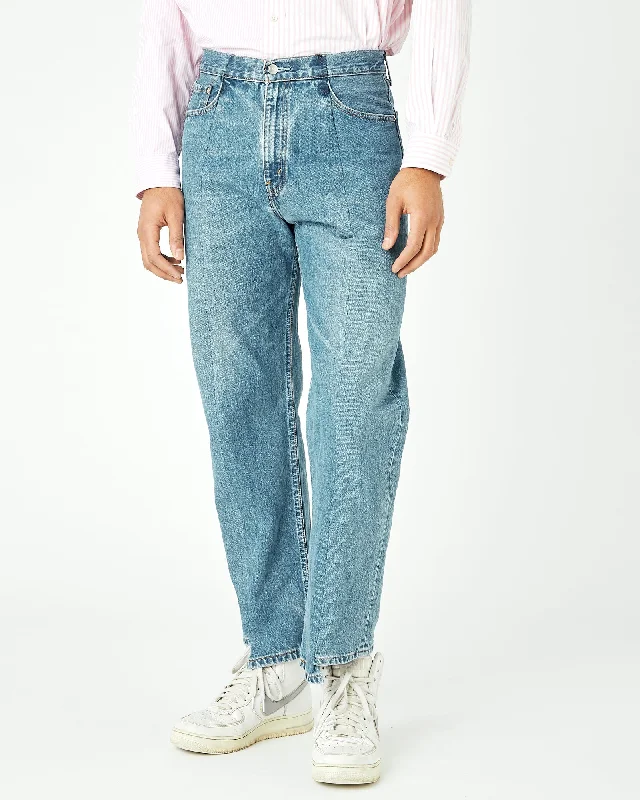Plus Size Men's Bootcut Jeans with a Relaxed Waist for a Classic and Comfortable FitMen's Garcon Jean Mid Blue Plus Size Men's Bootcut Jeans with a Relaxed Waist for a Classic and Comfortable FitMen's Garcon Jean Mid Blue