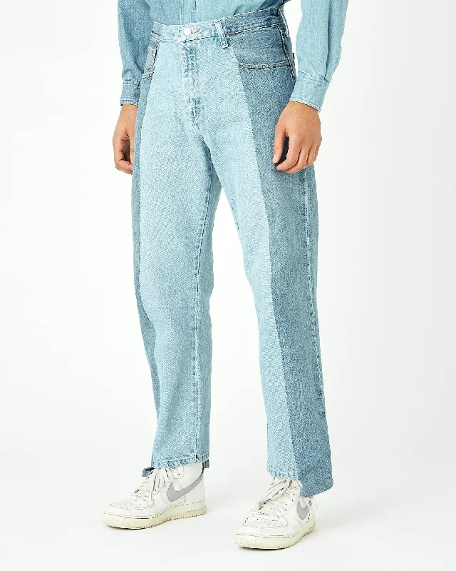 Men's Jeans with a Zip - Off Lower Leg for Convertible StyleMen's Garcon Jean Mid Light Blue Men's Jeans with a Zip - Off Lower Leg for Convertible StyleMen's Garcon Jean Mid Light Blue