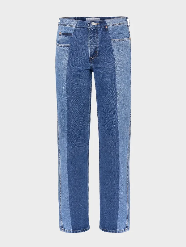 Men's Colored Jeans in Burgundy for a Bold and Fashion - Forward LookMen's Stovepipe Jean Mid Dark Blue Men's Colored Jeans in Burgundy for a Bold and Fashion - Forward LookMen's Stovepipe Jean Mid Dark Blue