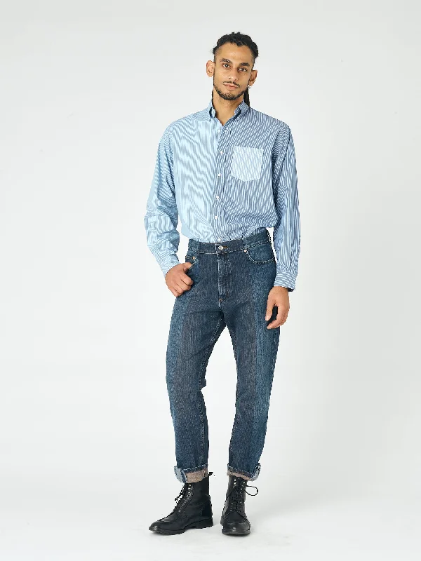 Men's Slim Fit Stretch Jeans in Dark Wash for a Modern and Comfortable LookMen's Straight Leg Jean Dark Blue Men's Slim Fit Stretch Jeans in Dark Wash for a Modern and Comfortable LookMen's Straight Leg Jean Dark Blue