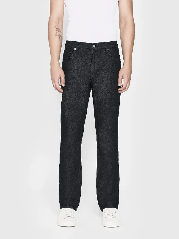 Men's Jeans with a Button - Fly for a Traditional and Classic AestheticModern Straight Jean - Rinse Men's Jeans with a Button - Fly for a Traditional and Classic AestheticModern Straight Jean - Rinse