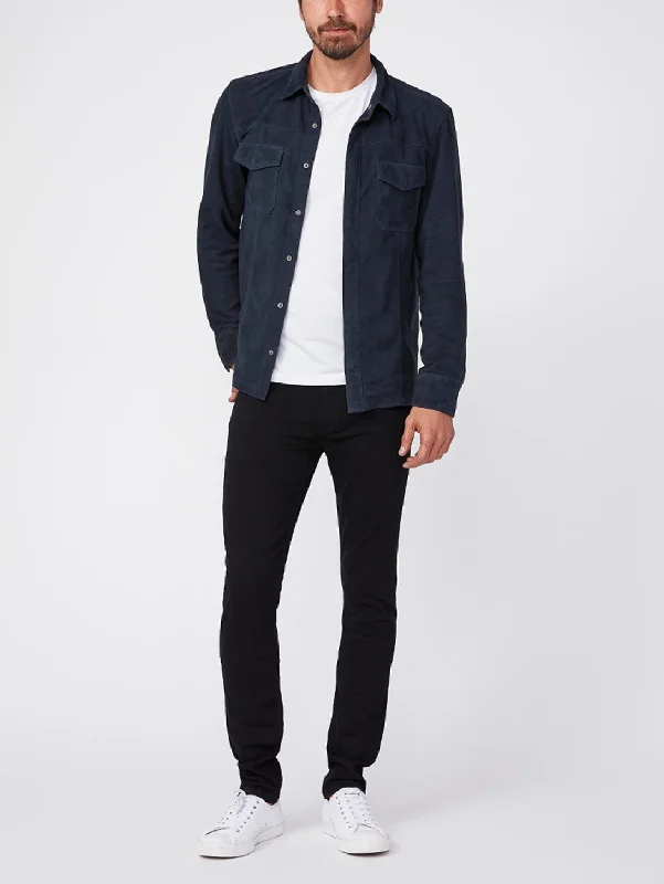 Men's Jeans with a Hidden Coin Pocket for Added ConvenienceCroft Skinny Jean - Black Shadow Men's Jeans with a Hidden Coin Pocket for Added ConvenienceCroft Skinny Jean - Black Shadow