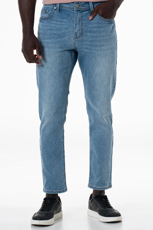 Men's Jeans with a Frayed Hem for a Casual and Effortless StyleRf04 Straight Leg Jeans _ 141715 _ Light Wash Men's Jeans with a Frayed Hem for a Casual and Effortless StyleRf04 Straight Leg Jeans _ 141715 _ Light Wash