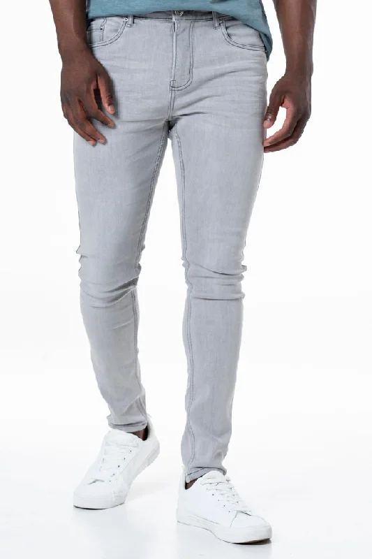 Men's Slim Fit Stretch Jeans in Dark Wash for a Modern and Comfortable LookRf10 Denim Jeans _ 136763 _ Grey Men's Slim Fit Stretch Jeans in Dark Wash for a Modern and Comfortable LookRf10 Denim Jeans _ 136763 _ Grey