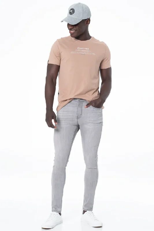 Men's Jeans with a Hidden Coin Pocket for Added ConvenienceRf10 Super Skinny Jeans _ 131321 _ Grey Men's Jeans with a Hidden Coin Pocket for Added ConvenienceRf10 Super Skinny Jeans _ 131321 _ Grey