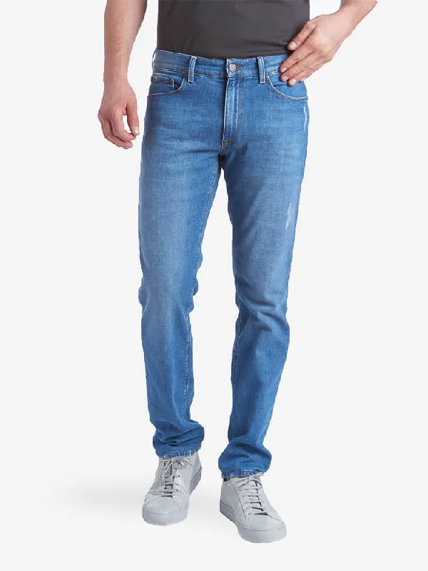 Men's Jeans with a Zip - Off Lower Leg for Convertible StyleSlim Charlton Jeans