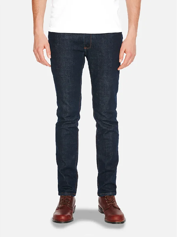 Men's Jeans with a Zip - Off Lower Leg for Convertible StyleSlim Wooster Jeans