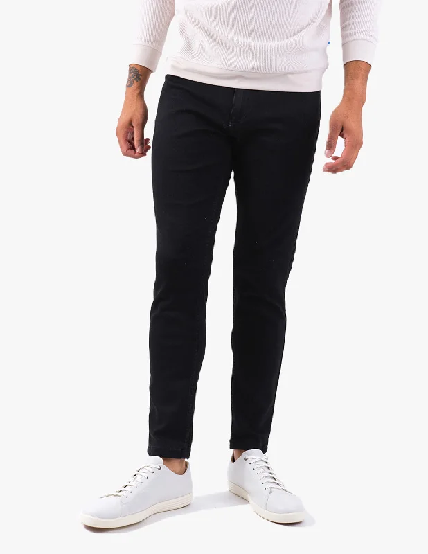 Plus Size Men's Straight Leg Jeans with Reinforced Knees for DurabilitySquid Inks Tapered Plus Size Men's Straight Leg Jeans with Reinforced Knees for DurabilitySquid Inks Tapered