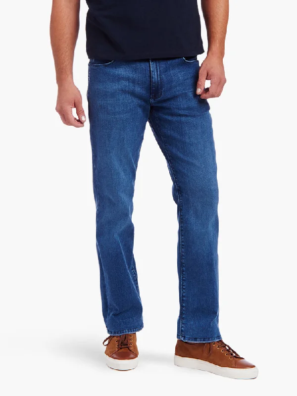 Men's Jeans with a Button - Fly for a Traditional and Classic AestheticStraight Staple Jeans Men's Jeans with a Button - Fly for a Traditional and Classic AestheticStraight Staple Jeans