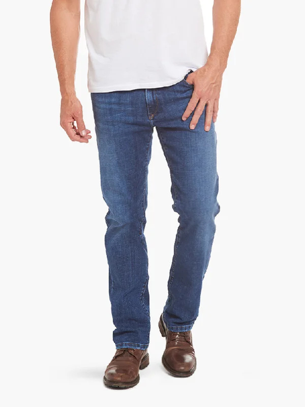 Men's Stretch Jeans with a Moisture - Wicking Lining for Active LifestylesStraight Wooster Jeans Men's Stretch Jeans with a Moisture - Wicking Lining for Active LifestylesStraight Wooster Jeans