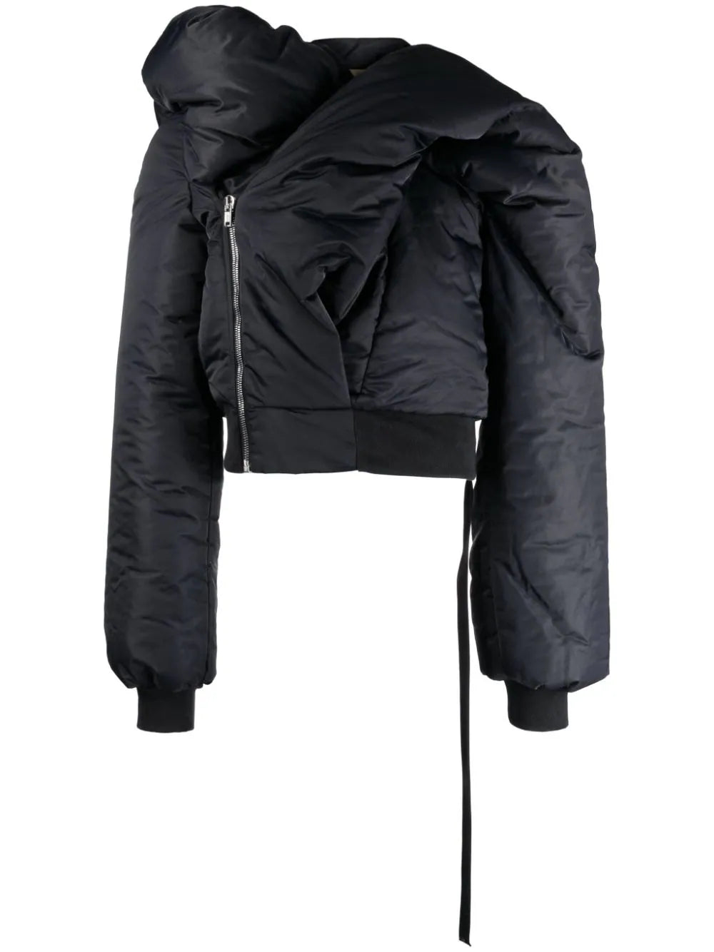 Down - filled men jackets in bright colors for winter fashionPadded Cropped Jacket