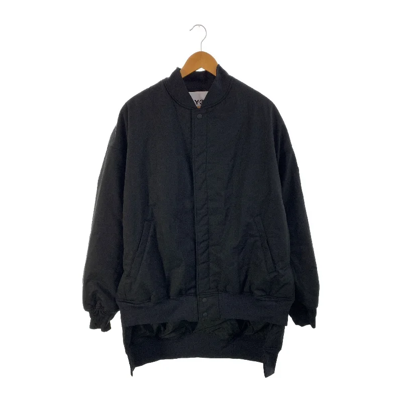 Windbreaker men jackets with UV protection for outdoor activitiesY-3/Flight Jkt/M/Black/Polyester/GK4366/ Windbreaker men jackets with UV protection for outdoor activitiesY-3/Flight Jkt/M/Black/Polyester/GK4366/