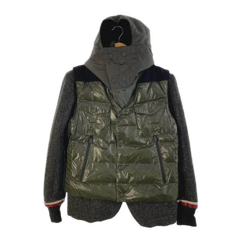 Stretch - fabric men jackets for unrestricted movement during workoutsMONCLER GRENOBLE/Puffer Jkt/1/Khaki/Nylon/ Stretch - fabric men jackets for unrestricted movement during workoutsMONCLER GRENOBLE/Puffer Jkt/1/Khaki/Nylon/
