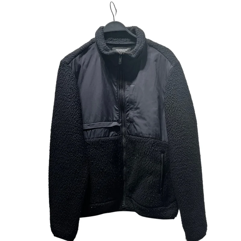Men jackets with a hidden interior pocket for secure storageUNDERCOVER/Fleece Jkt/3/Polyester/BLK/ Men jackets with a hidden interior pocket for secure storageUNDERCOVER/Fleece Jkt/3/Polyester/BLK/