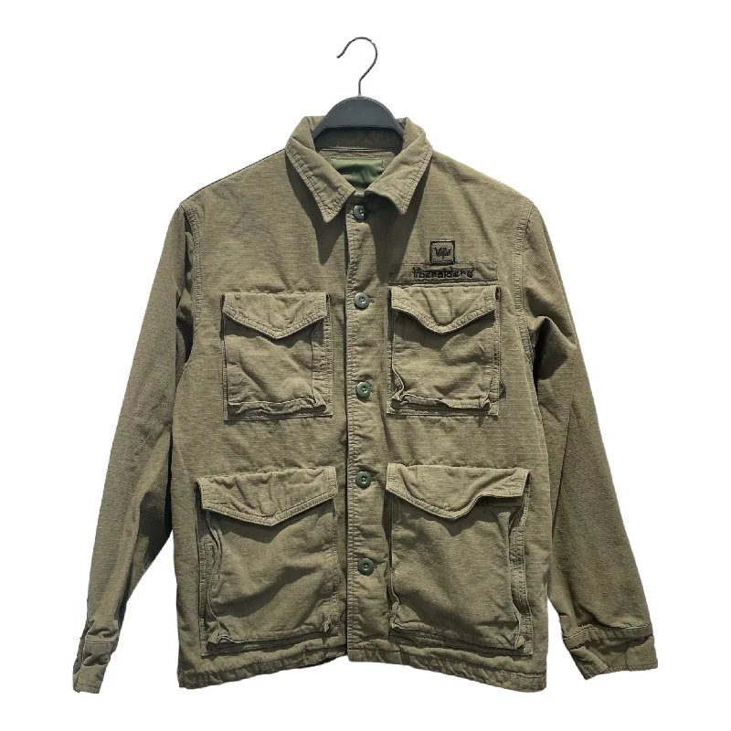 Fleece - lined men jackets for cold - weather commutingLiberaiders/Military Jkt/S/Cotton/KHK/ Fleece - lined men jackets for cold - weather commutingLiberaiders/Military Jkt/S/Cotton/KHK/