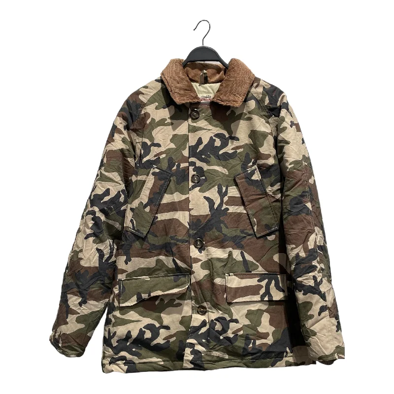 Men jackets with a zip - off sleeves to convert to a vestSTUSSY/DENIM TEARS/Mountain Parka/M/Nylon/GRN/Camouflage/FW22 RIPSTOP NYLON DOWN SAMPLE Men jackets with a zip - off sleeves to convert to a vestSTUSSY/DENIM TEARS/Mountain Parka/M/Nylon/GRN/Camouflage/FW22 RIPSTOP NYLON DOWN SAMPLE