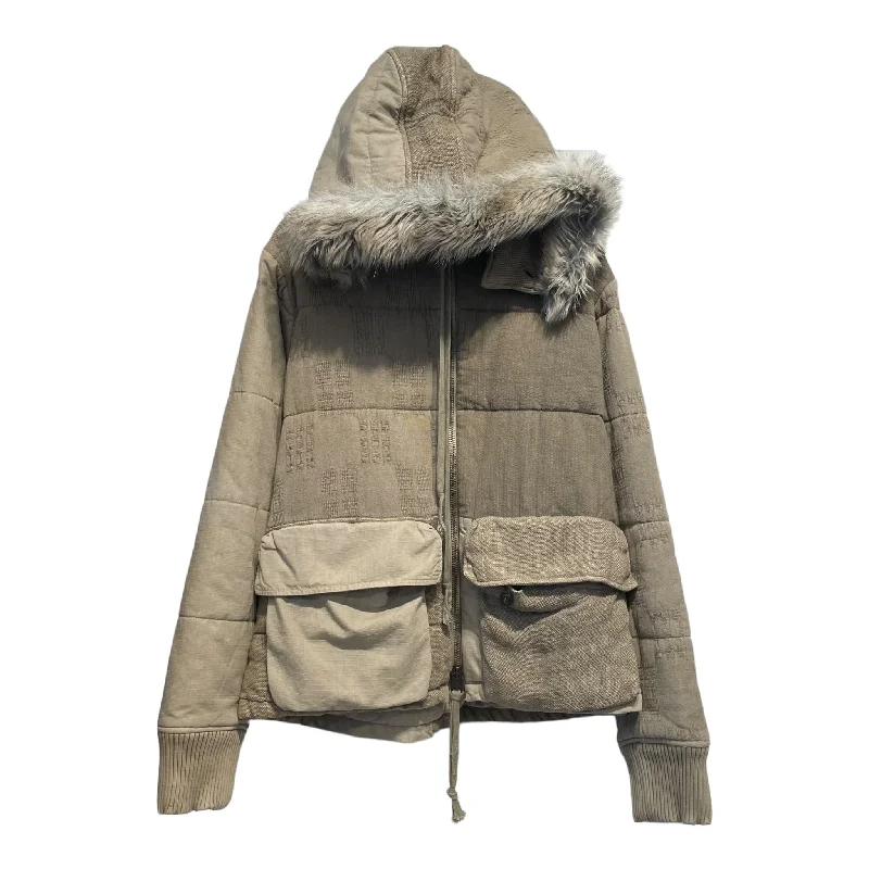 Corduroy men jackets in earthy tones for a rustic charmGREG LAUREN/Puffer Jkt/3/Cotton/KHK/RETRO PUFFY Corduroy men jackets in earthy tones for a rustic charmGREG LAUREN/Puffer Jkt/3/Cotton/KHK/RETRO PUFFY
