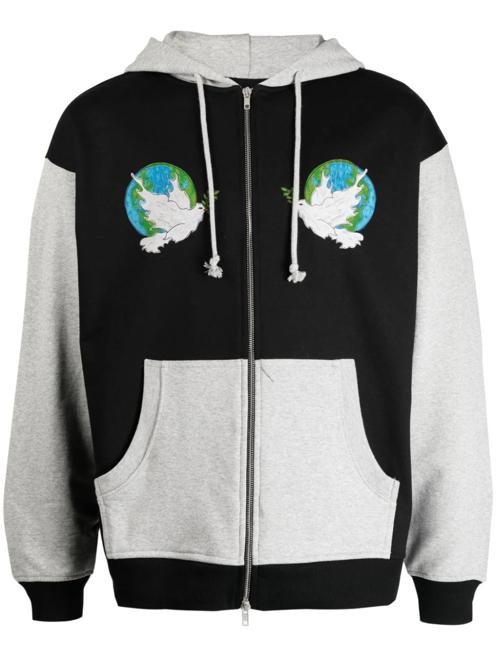 Waterproof men jackets with taped seams for heavy rain protectionAppliqué-Details Colour-Block Cotton Jacket Waterproof men jackets with taped seams for heavy rain protectionAppliqué-Details Colour-Block Cotton Jacket