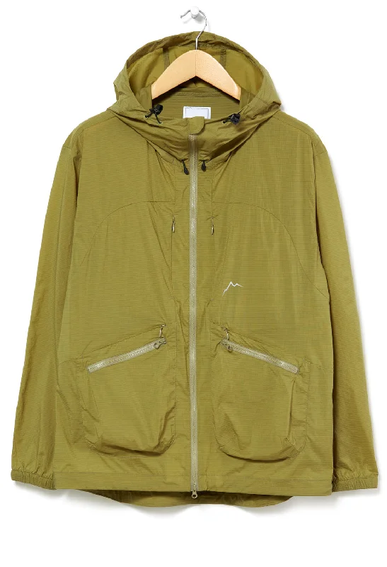 Plus - size men jackets with adjustable drawstrings for a comfortable fitCAYL Light Multi Pocket Jacket - Dark Moss