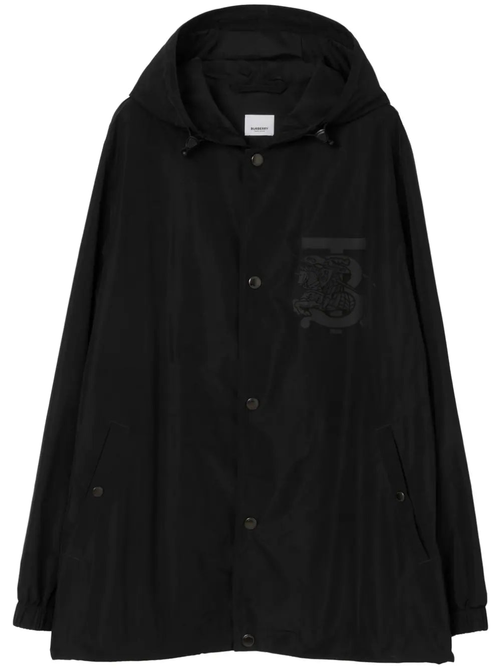 Embroidered men jackets with intricate floral designs for a unique aestheticChest Logo-Print Hooded Jacket Embroidered men jackets with intricate floral designs for a unique aestheticChest Logo-Print Hooded Jacket