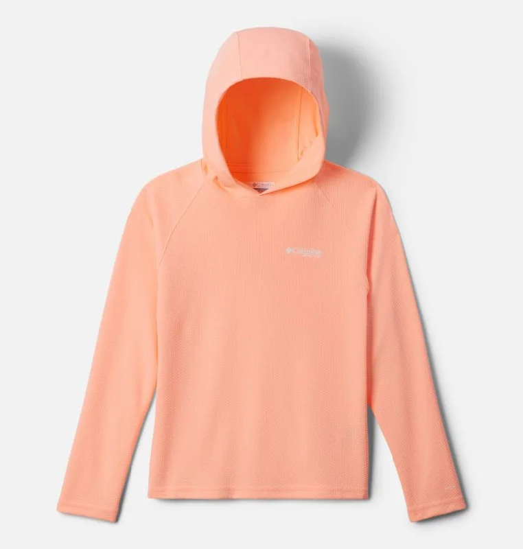 Windbreaker men jackets with UV protection for outdoor activitiesKids' PFG Solar Stream Hoodie - Tiki Pink Windbreaker men jackets with UV protection for outdoor activitiesKids' PFG Solar Stream Hoodie - Tiki Pink