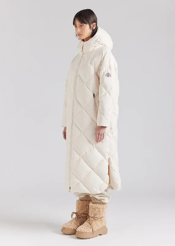 Denim men jackets with embroidered patches for a personalized touchManteau long pour femme en duvet naturel Pyrenex Adele Coat blanc cassé Denim men jackets with embroidered patches for a personalized touchManteau long pour femme en duvet naturel Pyrenex Adele Coat blanc cassé