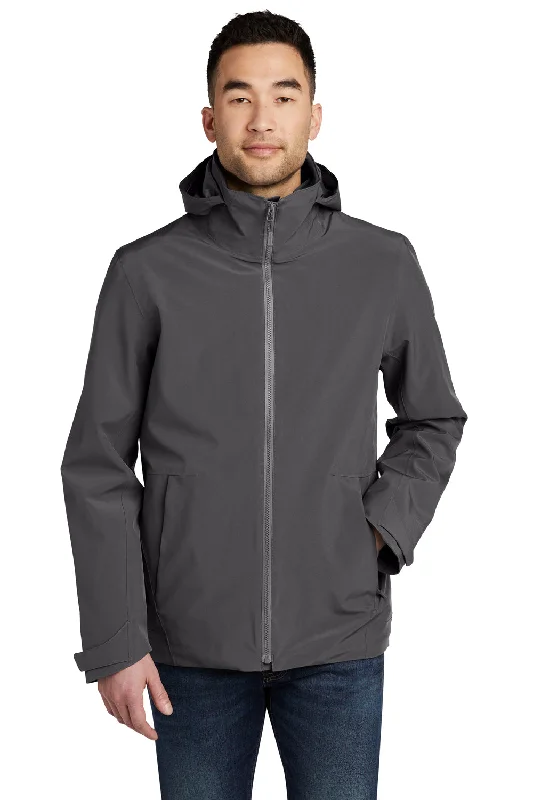 Down - filled men jackets in bright colors for winter fashionEddie Bauer Mens WeatherEdge 3-in-1 Water Resistant Full Zip Hooded Jacket - Steel Grey/Metal Grey Down - filled men jackets in bright colors for winter fashionEddie Bauer Mens WeatherEdge 3-in-1 Water Resistant Full Zip Hooded Jacket - Steel Grey/Metal Grey